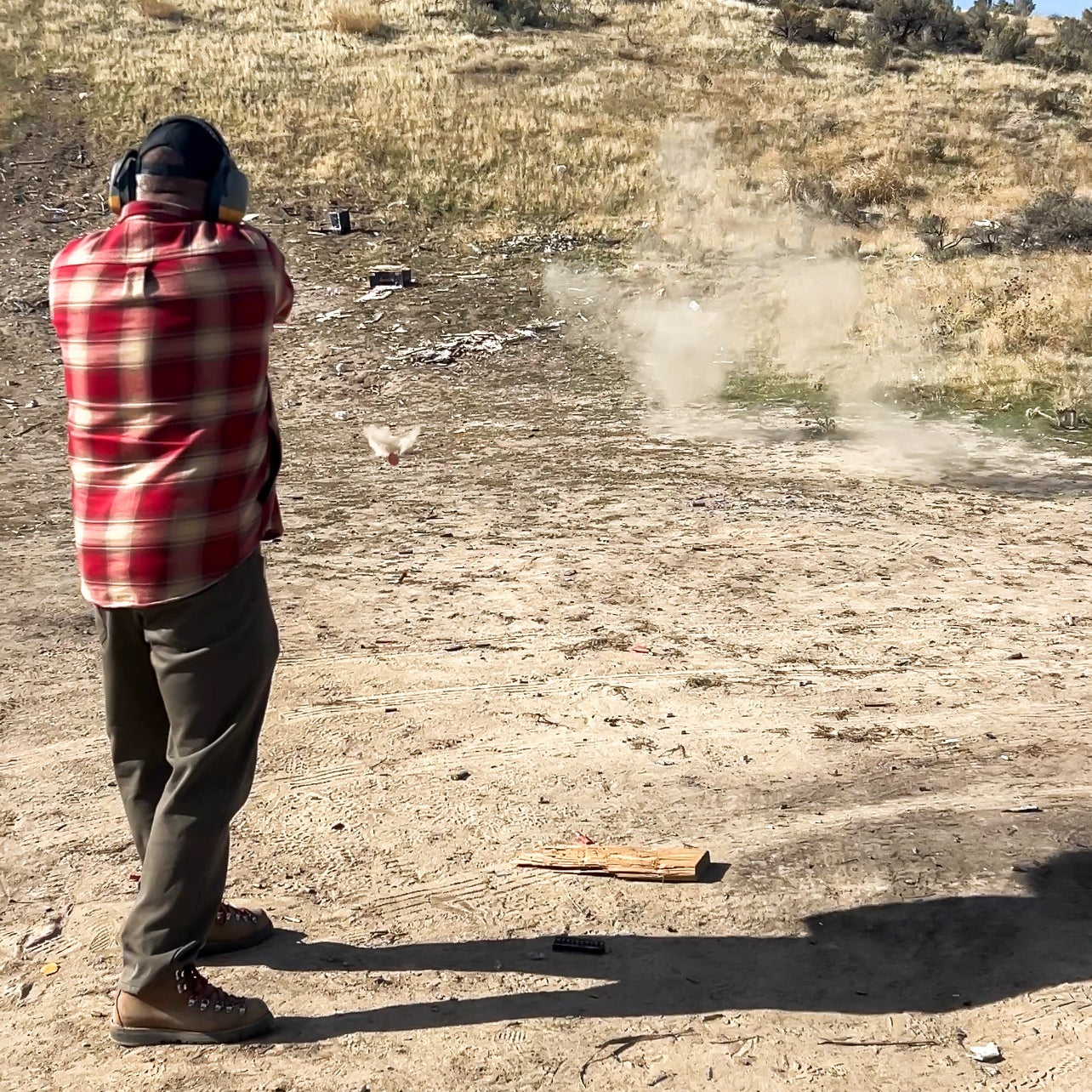 Target Tumbler! The remotely controlled dynamic steel target launcher!